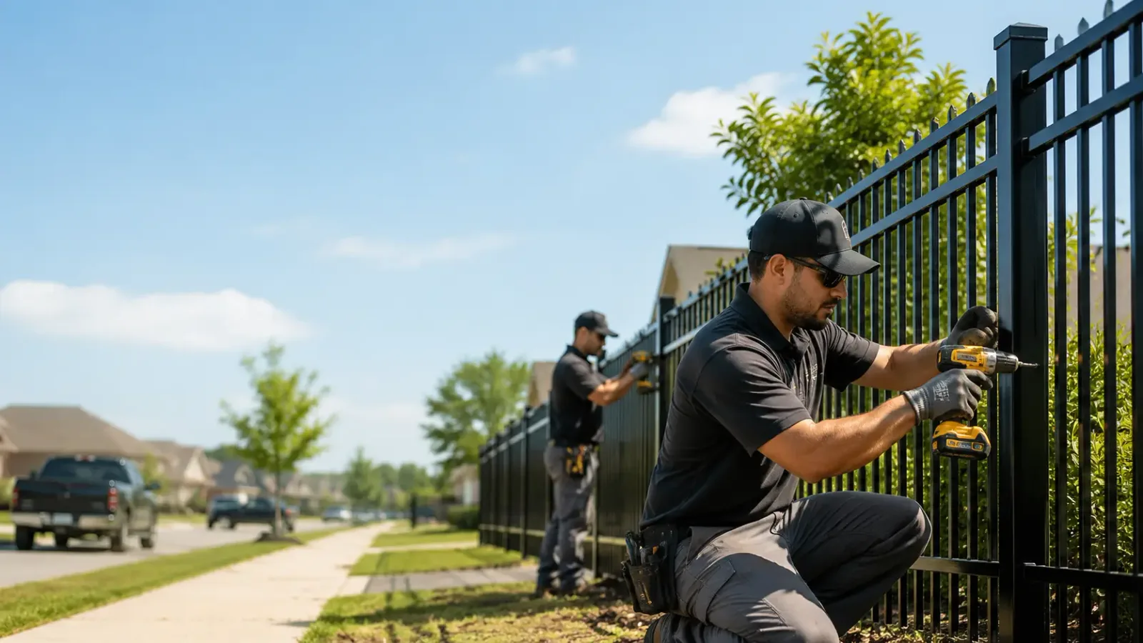 Metal Fence Installation in Damascus, AR